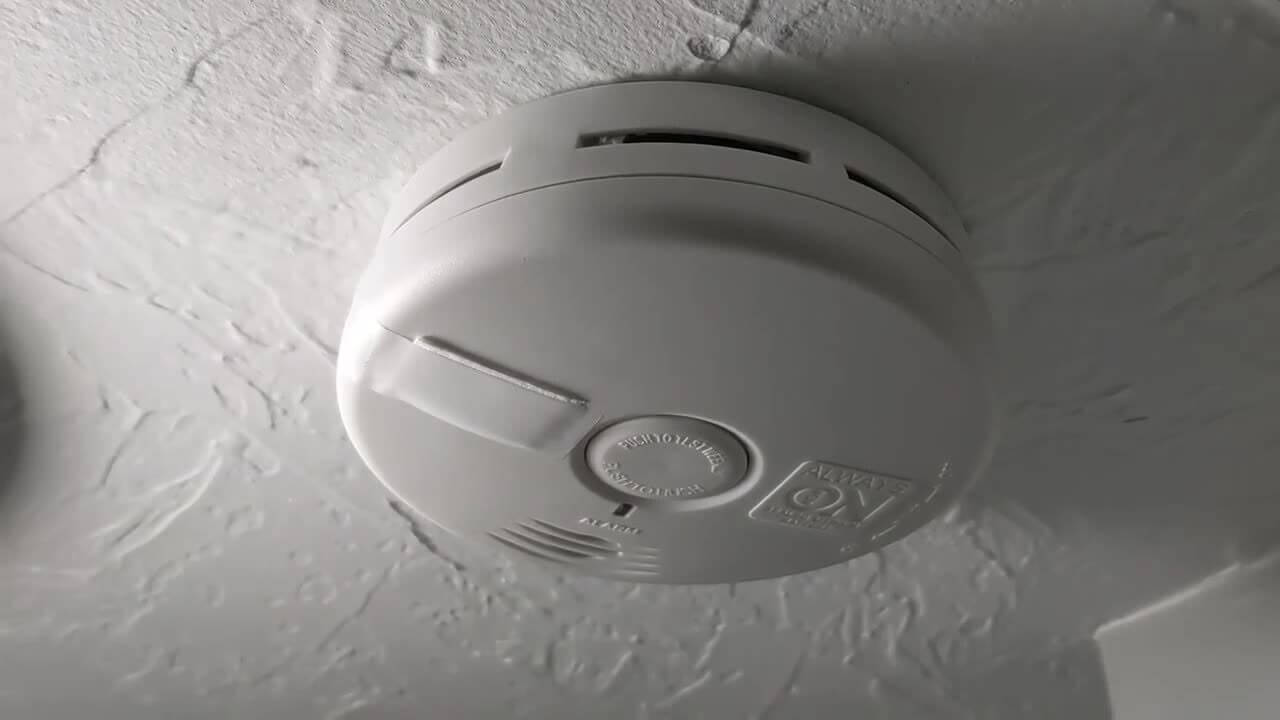 Blinking Red on a Smoke Detector