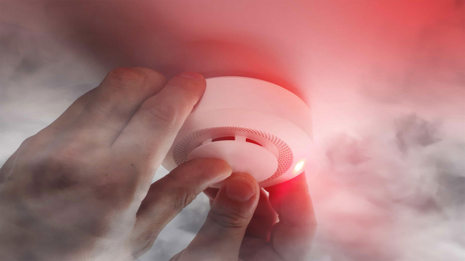 What is Red Blinking Light on Smoke Detector